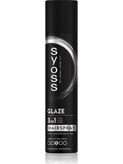Syoss Intense Glaze Λακ Μαλλιών για Λάμψη 300ml