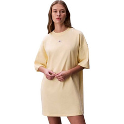 Calvin Klein Mini Καλοκαιρινό Καθημερινό Μπλουζοφόρεμα Κίτρινο LV047F228G-ZRK