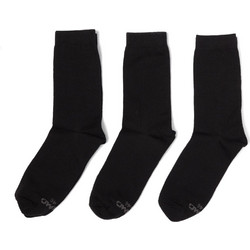 Venimo Ανδρικές Κάλτσες Ψηλές Μαύρες 3Pack 324MSK-505-071