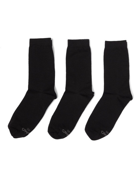 Venimo Ανδρικές Κάλτσες Ψηλές Μαύρες 3Pack 324MSK-505-071