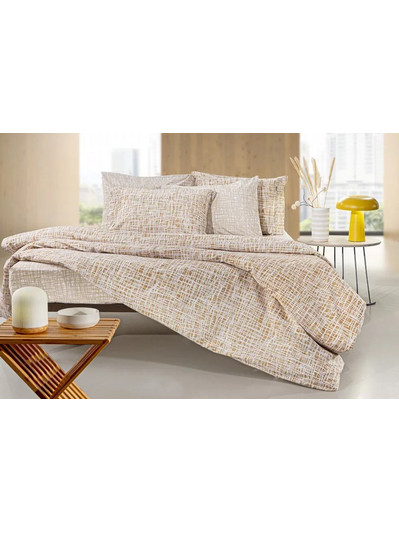 Guy Laroche Σετ Σεντόνια Υπέρδιπλα Βαμβακερά 240x265 Code Caramel