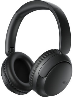 QCY H2S Lite Ενσύρματα & Ασύρματα Bluetooth Ακουστικά Over Ear με Noise Cancelling Μαύρα