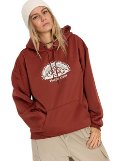Volcom Γυναικείο Φούτερ με Κουκούλα & Τσέπες Rusted H4152603-HEN