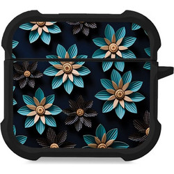 Sonique 3D Flower Series Θήκη Σιλικόνης για Apple AirPods 4 Γαλάζιo