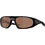 Oakley OO9528 08 Ανδρικά Γυαλιά Ηλίου Μάσκα Κοκάλινα Μαύρα με Καφέ Φακό