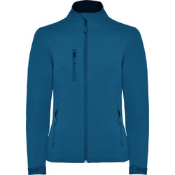 Roly Nebraska Γυναικείο Μπουφάν Softshell Κοντό Μπλε SS6437-45