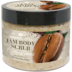 Fresh Secrets Jam Coffee Beans Scrub Σώματος 320ml