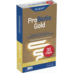 Quest Probiotix Gold Προβιοτικά 30 Κάψουλες