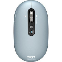 Port Designs Pure Ασύρματο Bluetooth Ποντίκι Blue