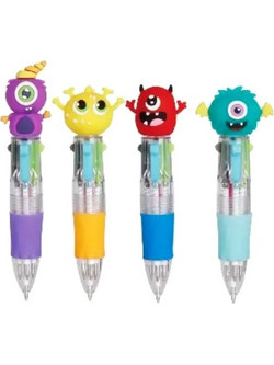 MP 3D Mini Monster Στυλό Διαρκείας Πολύχρωμο PE354-09