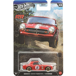 Mattel Hot Wheels Silver Series Rally Racers Honda S800 Racing Course