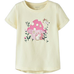 Name It Mushroom Unicorn Παιδικό T-Shirt Κοντομάνικο Κίτρινο 13228145