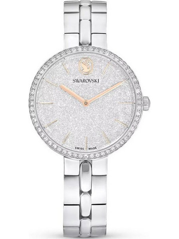 Swarovski Cosmopolitan Γυναικείο Ρολόι με Ασημί Μεταλλικό Μπρασελέ 5742475