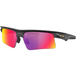 Oakley OO9534 02 Ανδρικά Γυαλιά Ηλίου Μάσκα Κοκάλινα Μαύρα με Μωβ Φακό