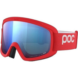 Poc Opsin Μάσκα Σκι & Snowboard Ενηλίκων Κόκκινη με Φακό Καθρέπτη Μπλε