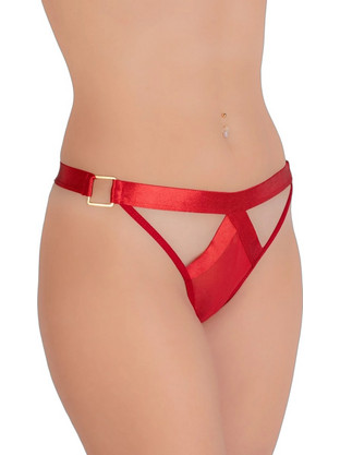 Elite Form Γυναικείο Sexy String Κόκκινο 2772