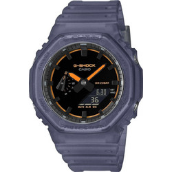 Casio G-Shock Ανδρικό Ρολόι Χρονογράφος με Μπλε Καουτσούκ Λουράκι GA-2100K-2A