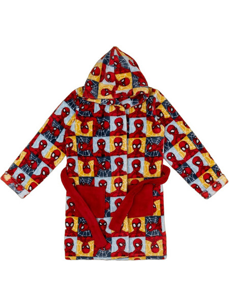Prenatal Spider-Man Παιδική Ρόμπα Fleece Χειμωνιάτικη Κόκκινη 1439706