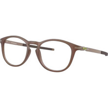 Oakley OX8105 27 Ανδρικός Σκελετός Γυαλιών Οράσεως Κοκάλινος Καφέ