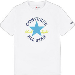 Converse Παιδικό T-Shirt Κοντομάνικο Λευκό 9CD483-W9A