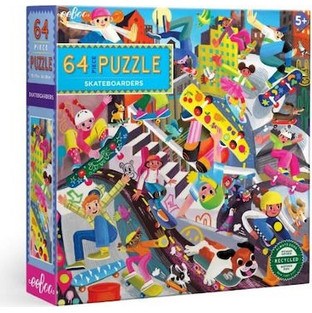 Παιδικό Puzzle eeBoo Skateboarders 64 Κομμάτια