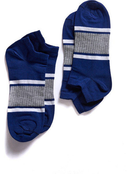 MeWe Ανδρικές Κάλτσες Κοντές Royal Blue 2Pack 2-1721