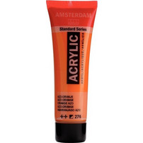 Royal Talens Amsterdam 276 Azo Orange Ακρυλικό Χρώμα Ζωγραφικής 20ml