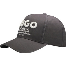 Hugo Boss Καπέλο Jockey Snapback Υφασμάτινο Ανθρακί 50560345-001
