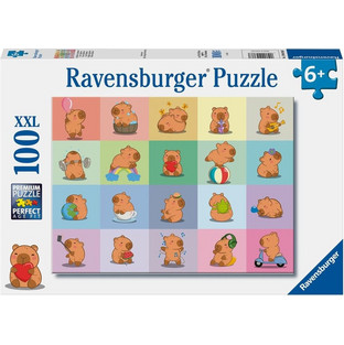 Παιδικό Puzzle Ravensburger XXL Capybara 100 Κομμάτια