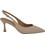 Bottega Γόβες Slingback Δερμάτινες με Λεπτό Ψηλό Τακούνι Μπεζ MBA78
