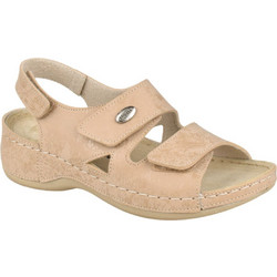 Vesna Γυναικεία Σανδάλια Suede Ανατομικά Μπεζ 881433BEIGE