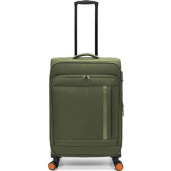 Roncato Clever Βαλίτσα Μεγάλη 78x46x30cm με 4 Ρόδες Πράσινη