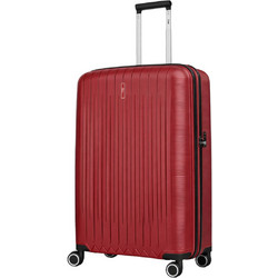 Rain RB80152L Βαλίτσα Μεγάλη 75x45x30cm με 4 Ρόδες Μπορντό
