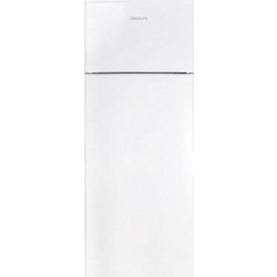 Davoline SR 220E Δίπορτο Ψυγείο 236lt Υ143xΠ55xΒ55cm Λευκό