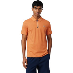 Lacoste Ανδρική Μπλούζα Polo Κοντομάνικη Πορτοκαλί 3DH9992-IY0