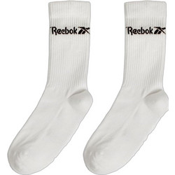 Reebok Βαμβακερές Ανδρικές Κάλτσες Κοντές Λευκές 1261204