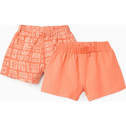 ZippyΣετ Παιδικά Σορτς Υφασμάτινα Κοραλί 31078524012