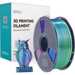 Sunlu Silk PLA+ 1.75mm Blue Green Purple 1Kg