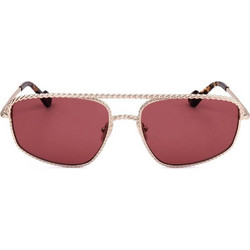 Lanvin LNV128S 716 Ανδρικά Γυαλιά Ηλίου Aviator Χρυσά με Ροζ Φακό