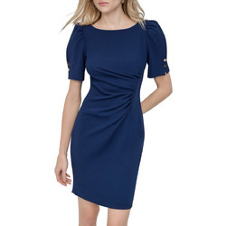 DKNY Mini Φόρεμα για Γάμο / Βάπτιση Navy Μπλε DD4A1666-CUJ