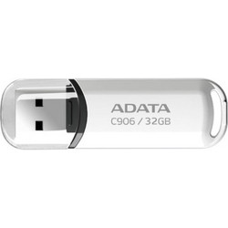 Adata C906 32GB USB Stick 2.0 με USB-A Λευκό