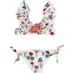 Monnalisa Παιδικό Μαγιό Bikini Set για Κορίτσι Λευκό 997001-0001-7080