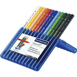 Staedtler Ergo Soft Jumbo Ξυλομπογιές Σετ 12τμχ 158SB12