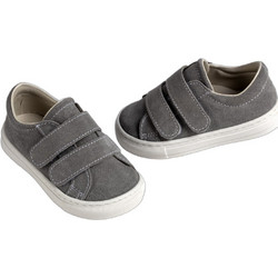 Everkid Βαπτιστικά Sneakers για Αγόρι Δερμάτινα Ανατομικά Ανθρακί A534P