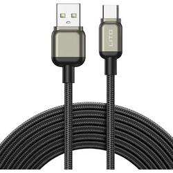 Lito LD17 Braided USB-A to USB-C 1m Black