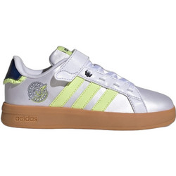 Adidas Disney Grand Court 3.0 Παιδικά Sneakers Γκρι Lime KI9181