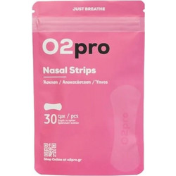 O2pro Ρινικές Ταινίες Ροζ 30τμχ