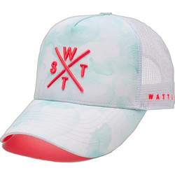Watts Ανδρικό Καπέλο Jockey με Δίχτυ Snapback Υφασμάτινο Λευκό 8-1RTRIBE-WW505