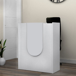 Megapap Mezzo Γραφείο Reception Ξύλινο 90x40x110cm GP028-0144,3