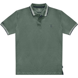 Double Ανδρική Μπλούζα Polo Κοντομάνικη Πράσινη PS-3077